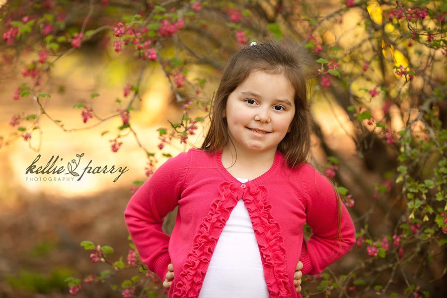 Portrait in the Flowers Portrait in the Flowers