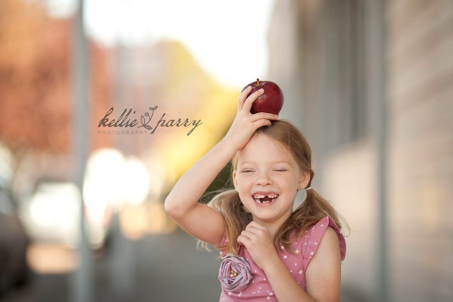 Apple on her Head Apple on Her Head