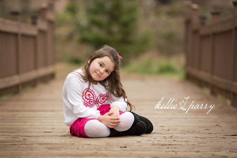 Girl on a Bridge