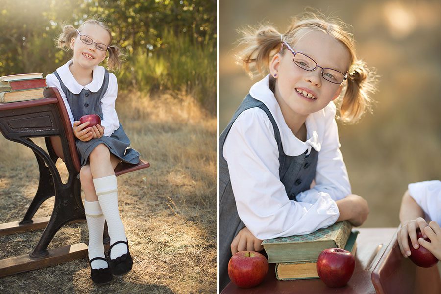 grace ready for school