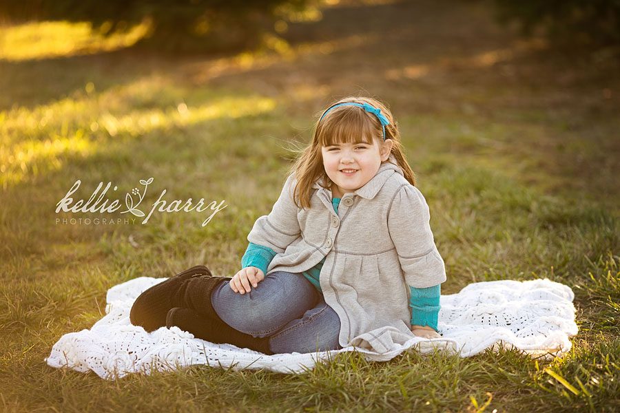 winter girl portrait