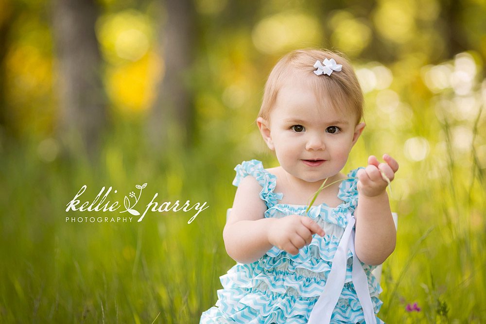 holding grass