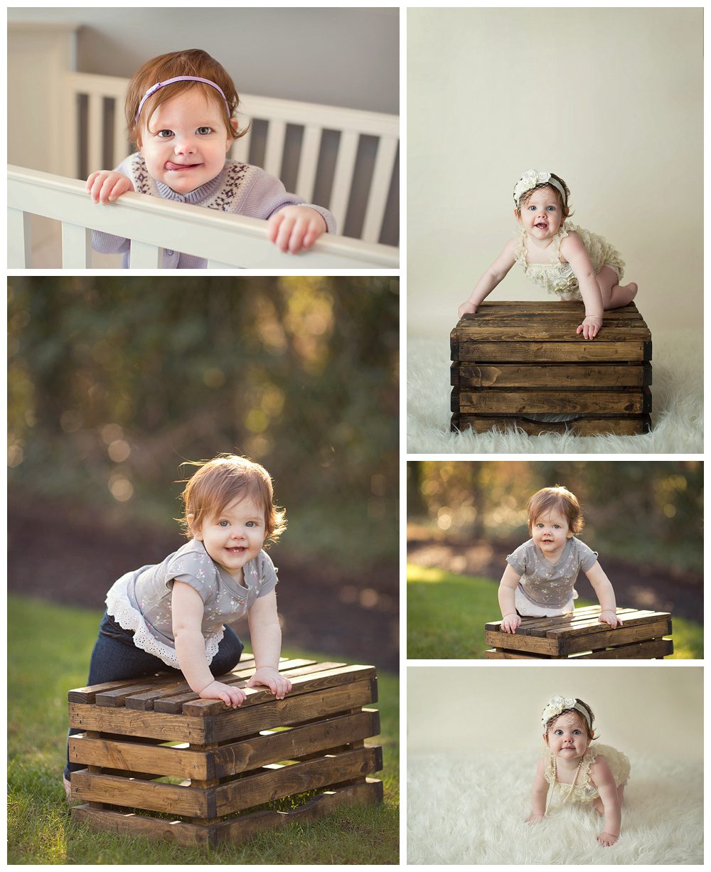 baby girl portrait Lake Oswego