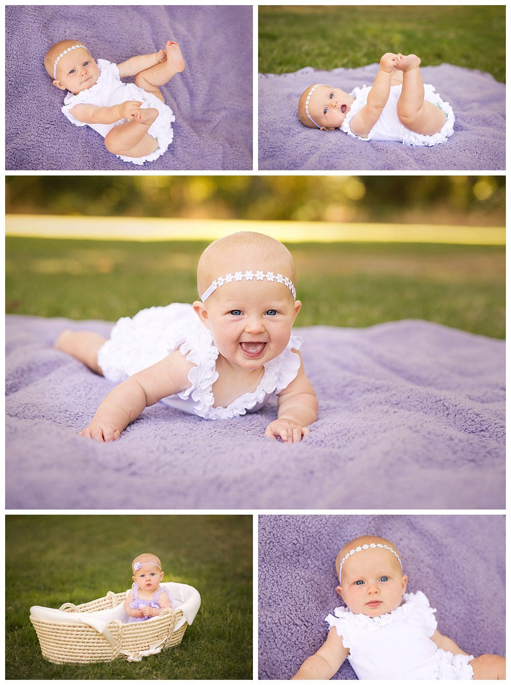 6 month old baby girl