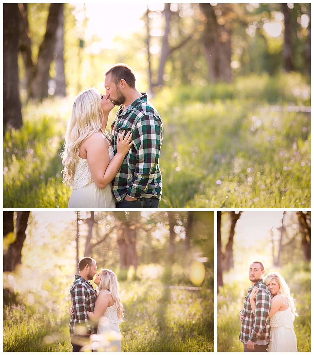 engagement photos in the park