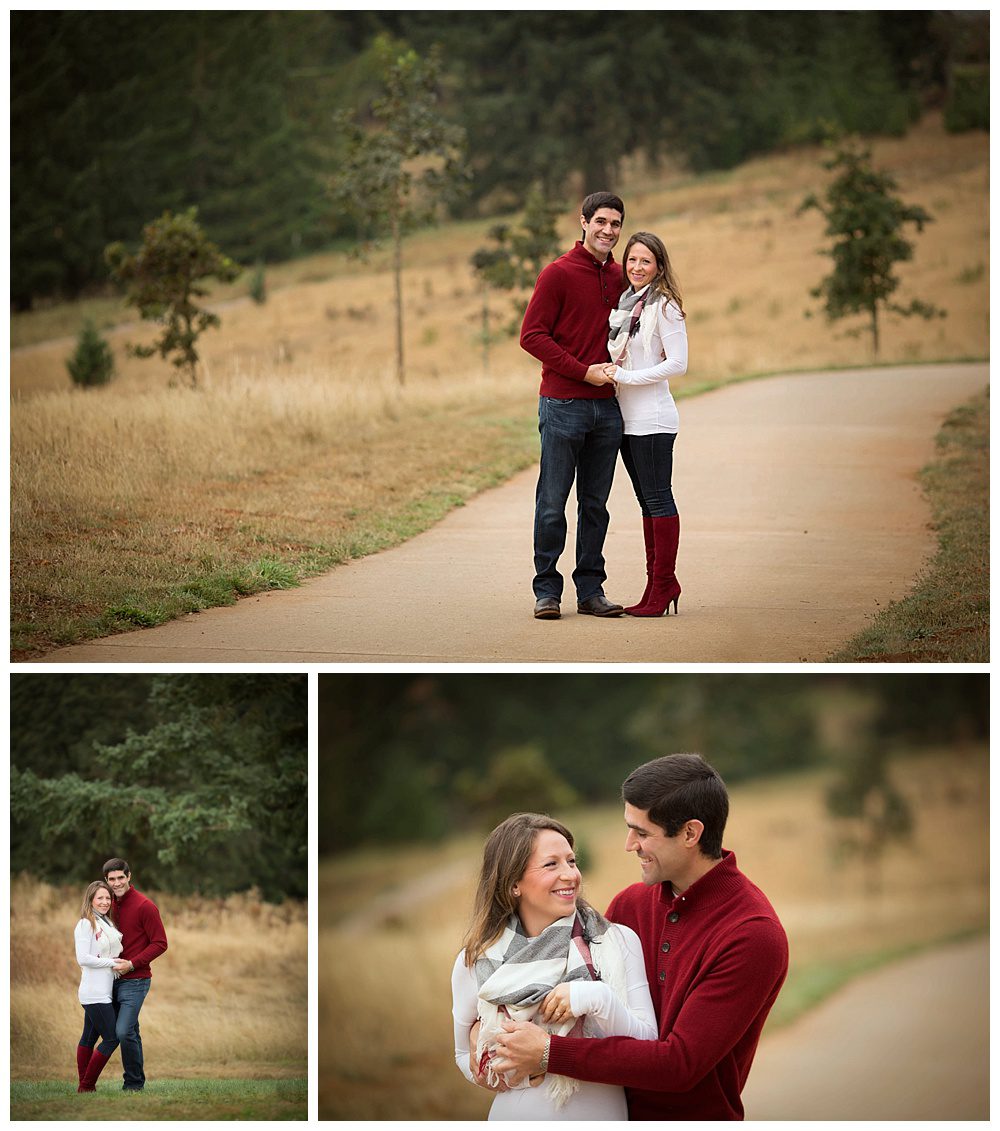 couple photo in the fall