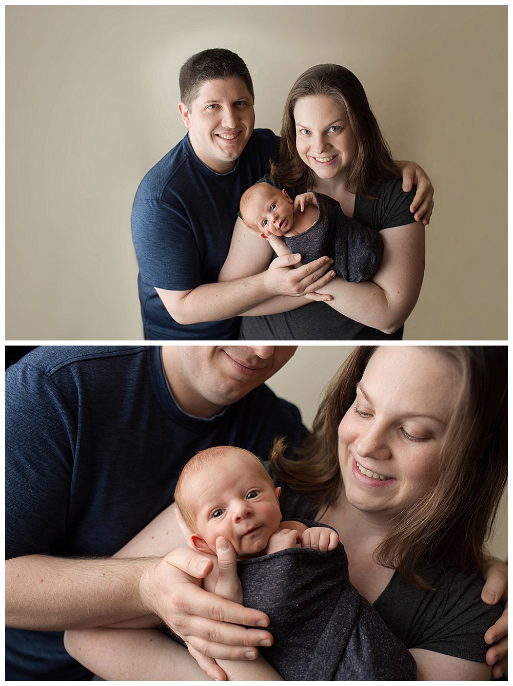 baby with parents