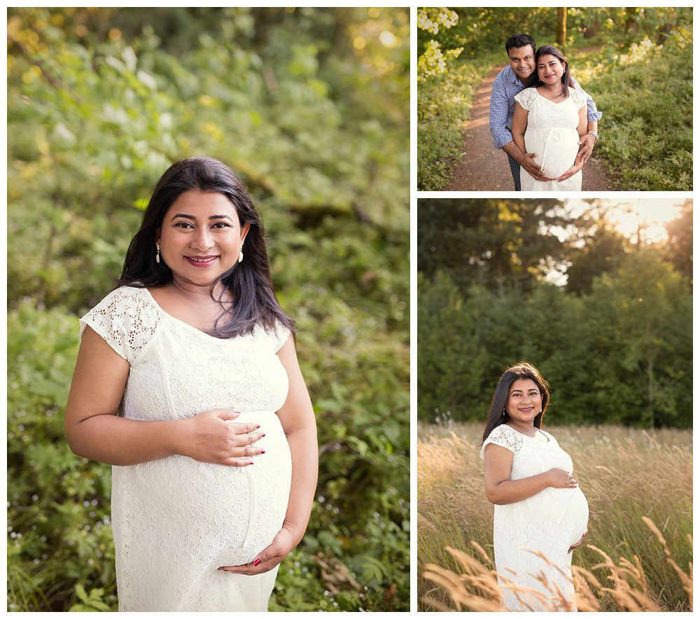 maternity white dress