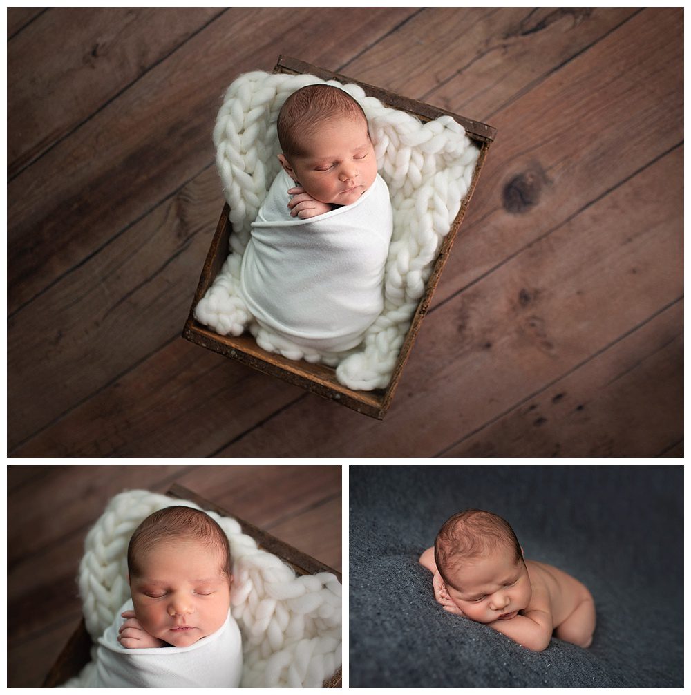 neutral newborn baby boy