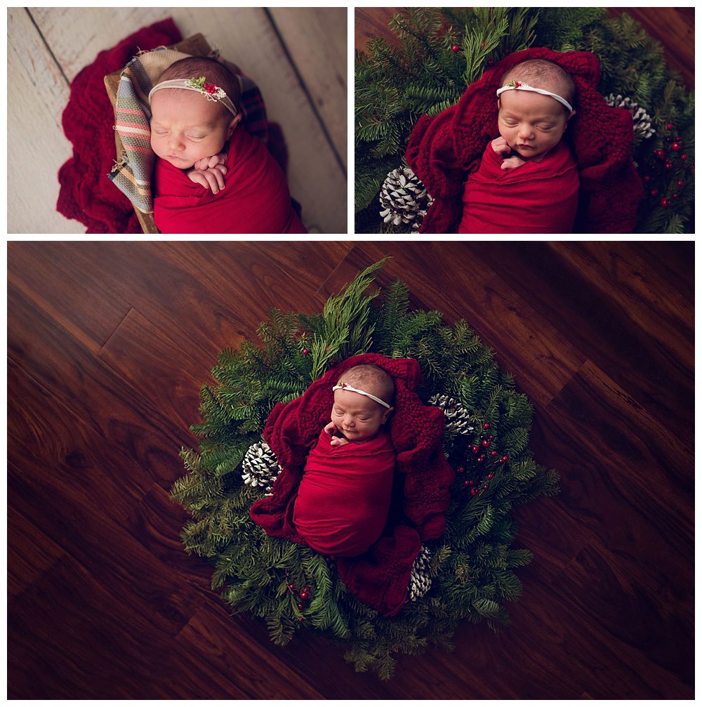 christmas newborn baby