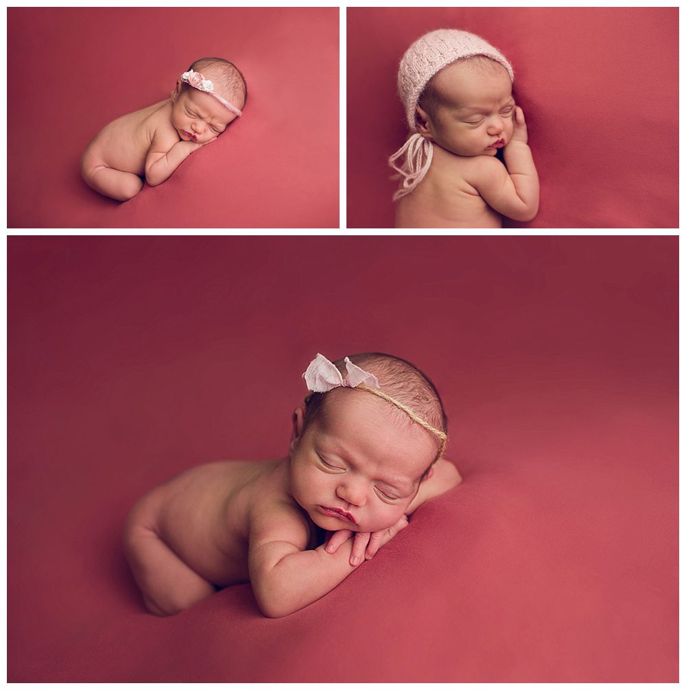 pink newborn baby girl