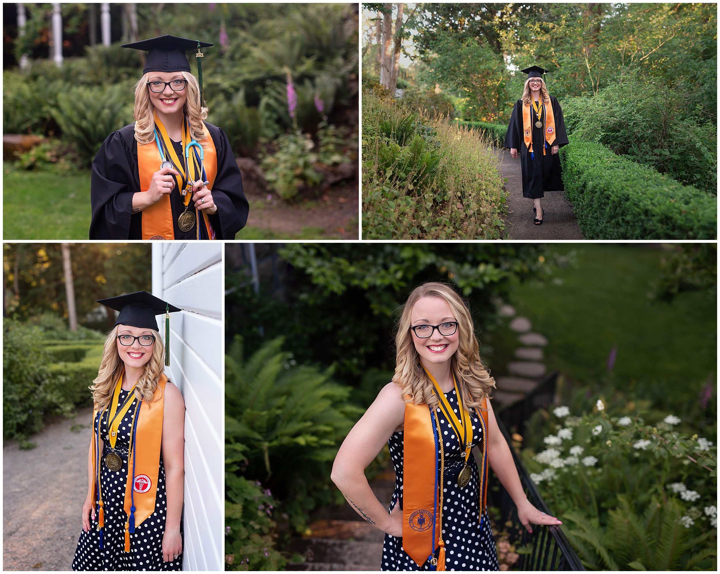 outdoor graduation photos