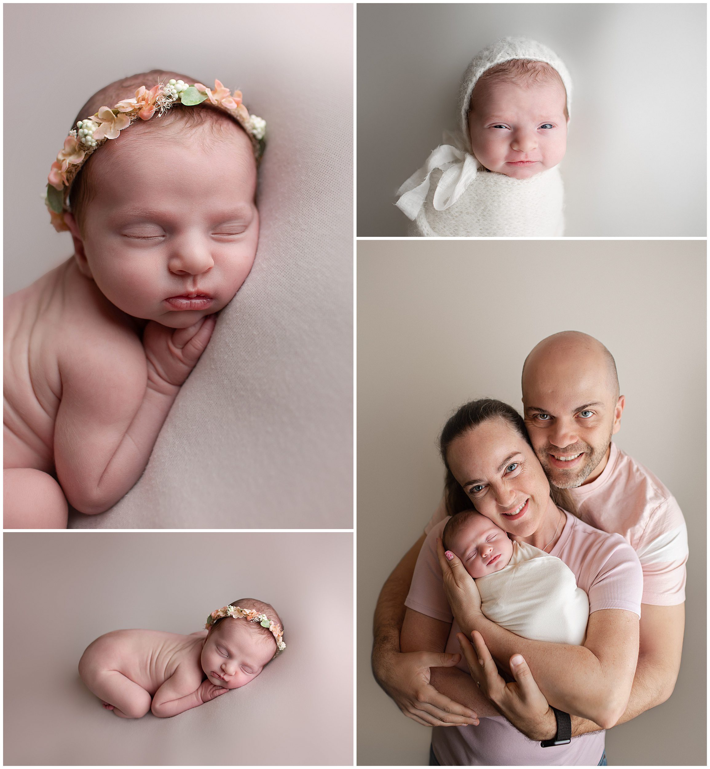 newborn baby girl photo session