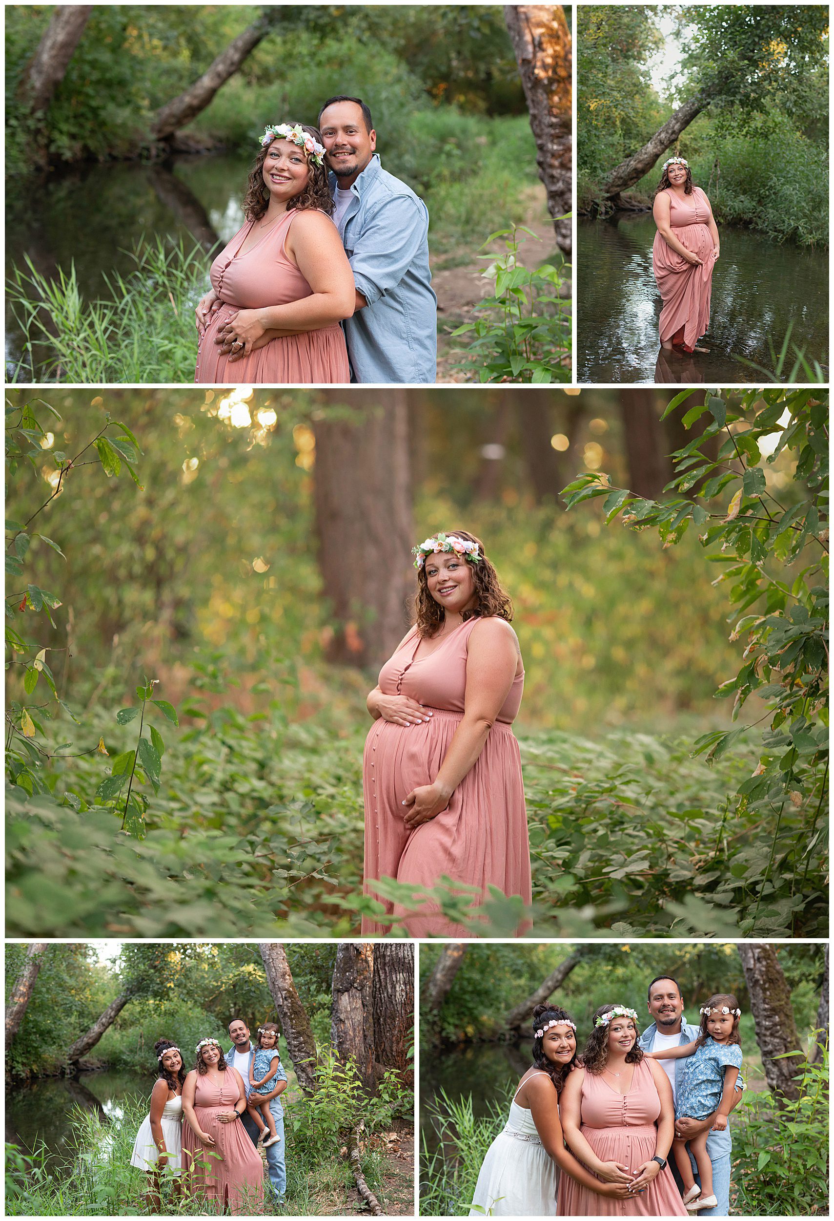 maternity in woods