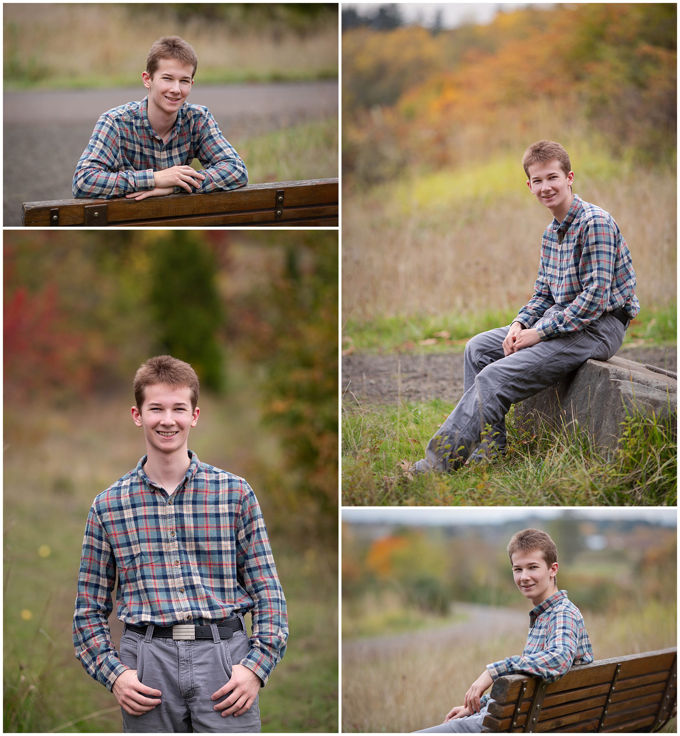 fall senior boy