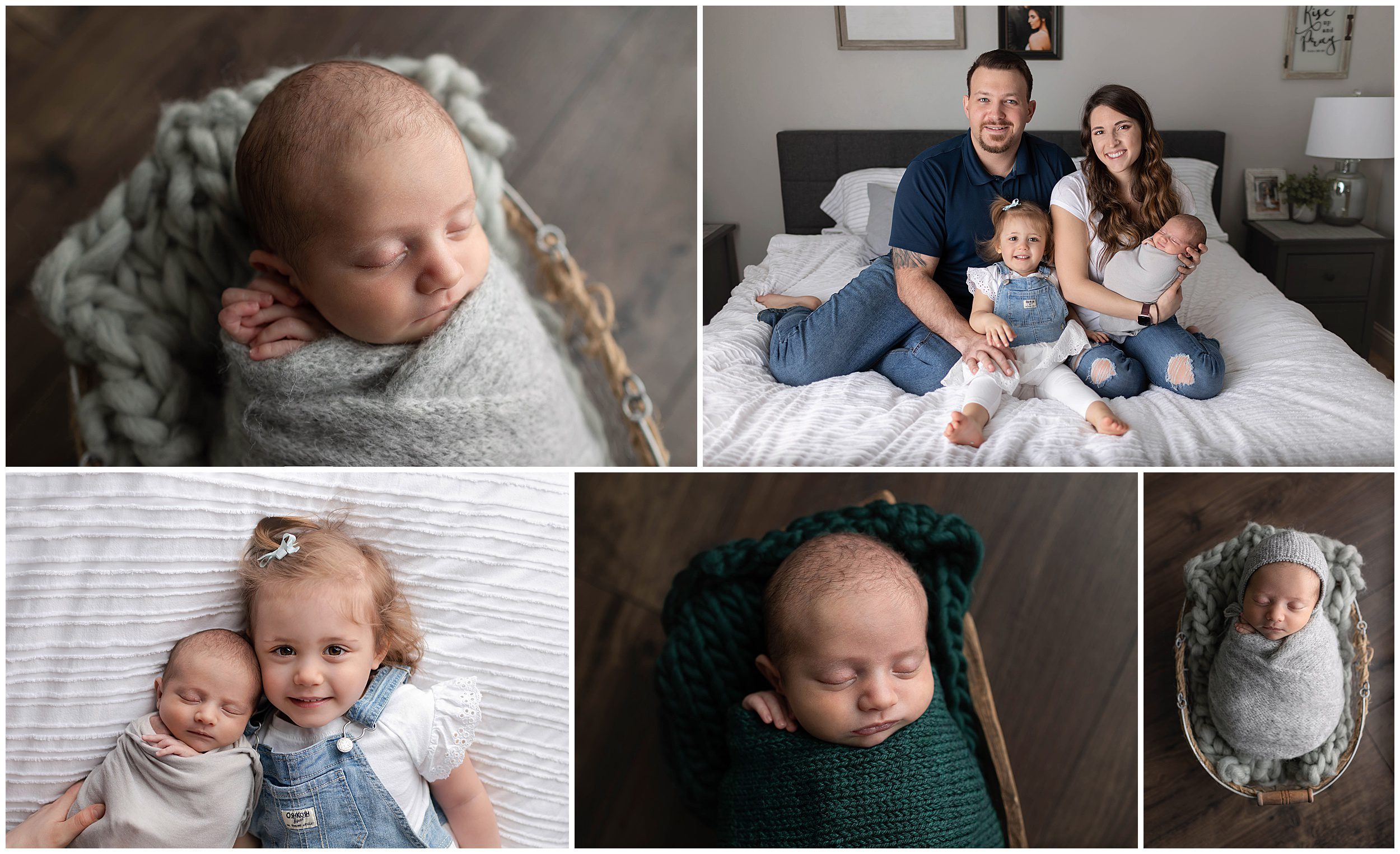 newborn baby boy newborn photo collage