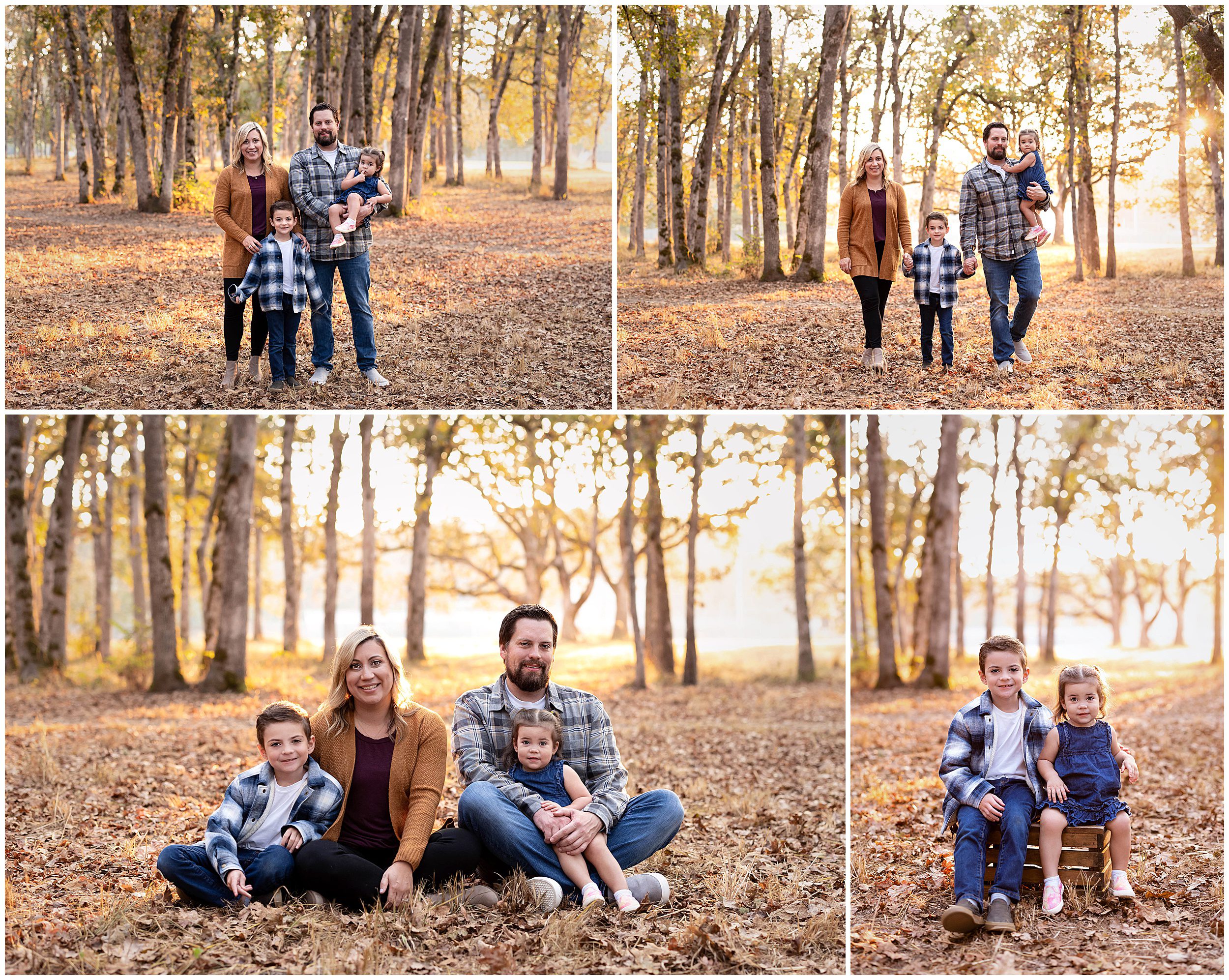 Fall Family Photo Session in the park